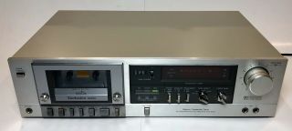Vintage Technics Rs - M260 Stereo Cassette Deck 3 Head Great