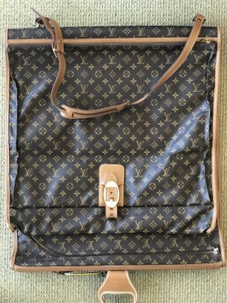 Vintage Late 70’s Early 80’s Louis Vuitton Garment Bag Gently