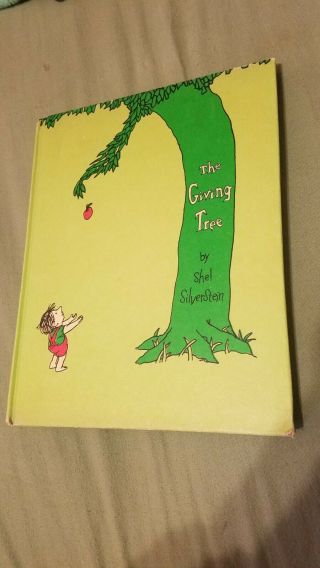 The Giving Tree By Shel Silverstein 1964 Hard Back No Dust Cover