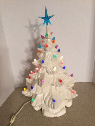 Vintage Ceramic Christmas Tree 16 