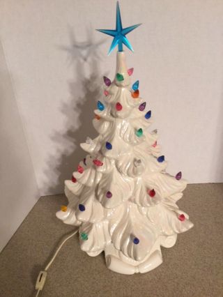Vintage Ceramic Christmas Tree 16 