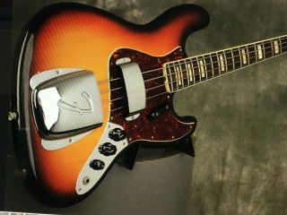 Vintage Fender Jazz Bass 1971 Sunburst With Case