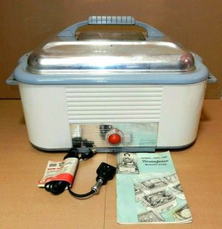 Vintage Westinghouse Roaster Oven Model Ro - 91 & Looks Great