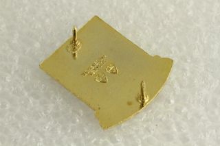 Vintage US Military Insignia Unit Crest Pin 597th Armored Field Artillery Bn 2