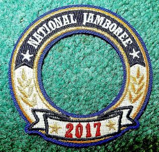 Boy Scouts Of America 2017 National Scout Jamboree World Crest Ring Patch
