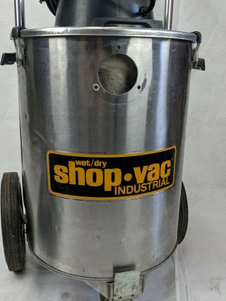 Shop - Vac Model 400 10 Gallon Wet / Dry Industrial Vacuum - 120v 6.  5a vintage 2