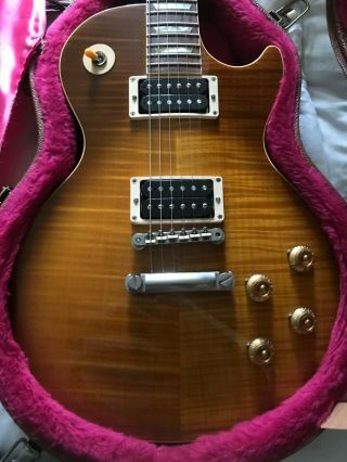 Vintage Gibson 1997 Les Paul Classic Premium Plus (honey Burst) Electric Guitar