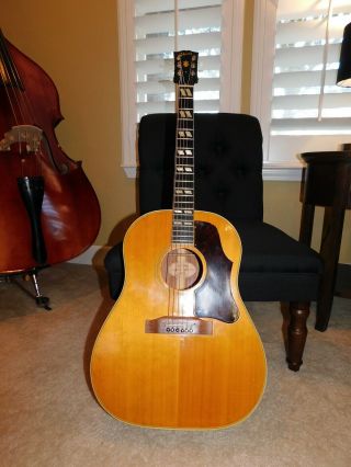 1959 Gibson Country Western Vintage Acoustic Guitar J - 50