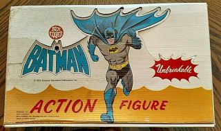 Batman Ben Cooper Weird Wigglies Vintage Display Box/jigglers/dc Comics/1973
