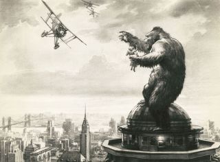 Famous Monsters King Kong Photo Print 11x14 "