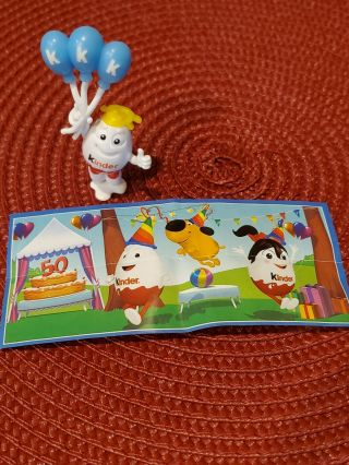 Kinder Surprise Egg Toy Discontinued Due To Balloons Kkk Rare Banned Recalled