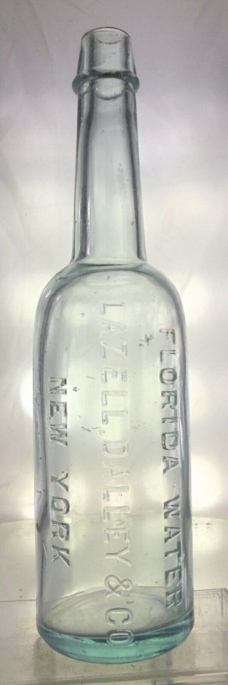 Lazell & Dalley & Co.  Florida Water Toilet Water Bottle York.