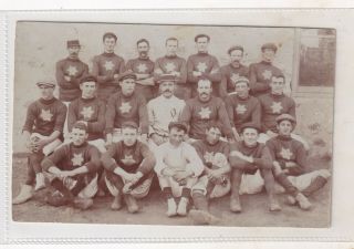 Vintage Postcard The Mannum Football Team South Australia 1900s Rppc