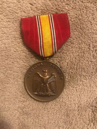 Ww2 American Defense Service Campaign Medal - National Defense