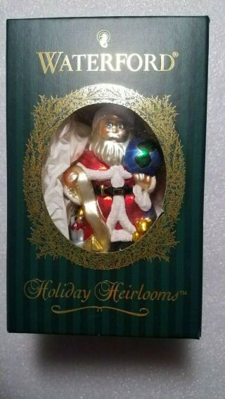 Waterford May Co.  Santa 120681 Holiday Heirlooms