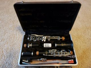 Vintage Bundy Selmer Clarinet With Hard Case