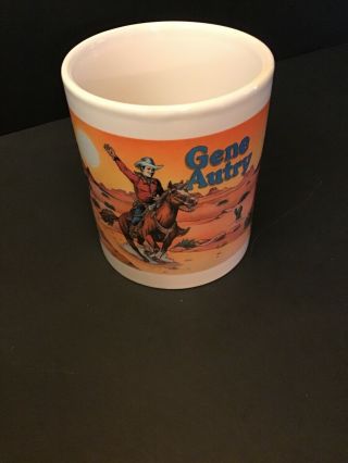 Gene Autry Coffee Cup/mug,  10 Oz,  Possibly Vintage,