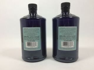 Two Hendrick ' s Orbium Limited Release 750 ML Empty Indigo Blue Bottles 3