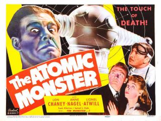 1941 The Atomic Monster Vintage Movie Poster Print 18x24 9mil Paper