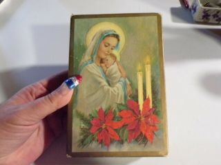 Vintage Box Of Christmas Cards