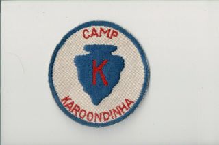 Camp Karoondinha - Woapeu Sisilija Lodge 343 1950 