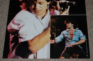 JOHN COUGAR MELLENCAMP Uh Huh Concert Collage Poster 1984 NM08 3