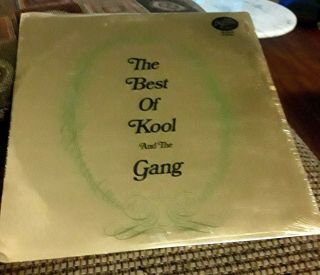 Kool And The Gang " The Best Of " Vinyl Record.  1971 Rare,  Still De2009