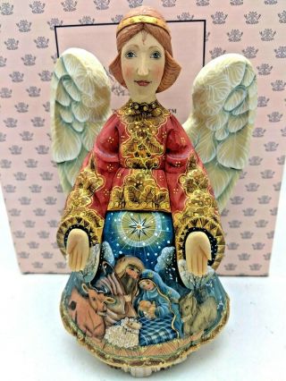 G Debrekht Artistic Studios Nativity Series Angel 554410 - 3 Ltd Ed 705/1500