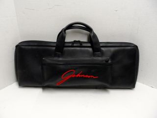 Vtg Johnson Millennium J 12 J12 Effect Foot Control Pedal Board Gig Bag Case