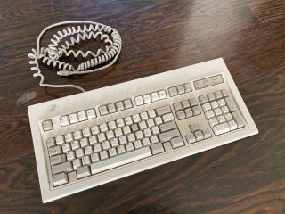 Vintage Ibm Model M Mechanical Keyboard 1391401 W/ Ps/2 Cable - Cleaned &