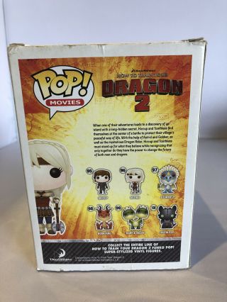 Funko Pop Astrid 96 How to Train Your Dragon 2 (box really worn) 3