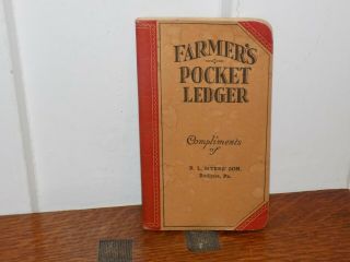 John Deere Farmer’s Pocket Ledger 1930