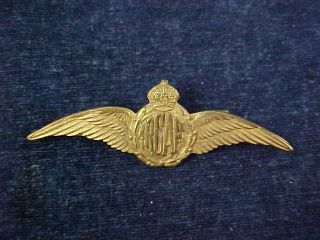 Orig Ww2 Rcaf Sweetheart Pilots Wing Royal Canadian Air Force