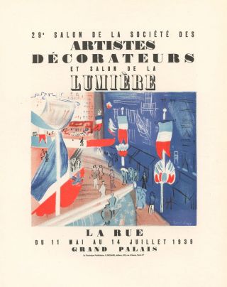 Raoul Dufy Lithograph Poster (printed By Mourlot) 7897898