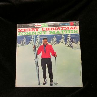 1969 Johnny Mathis Merry Christmas And Give Me All Your Love For Christmas Lps