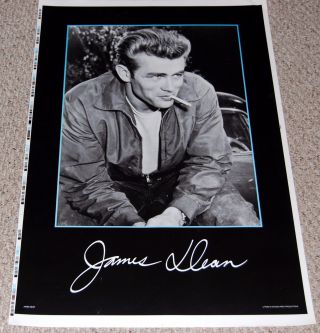 James Dean Smoking Rebel Without A Cause Proof Poster First Productions Canada