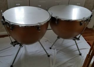 Wfl (ludwig) Vintage Timpani Drums (26 " & 28 ")