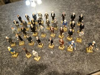 37 Vintage Marx Miniature Presidents 1960’s Set