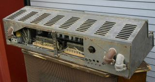 Vintage Altec Lansing Tube Console Mixer pre - amp amplifier Western Electric era 2