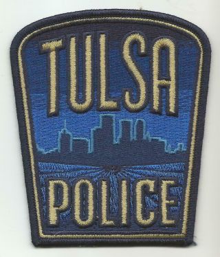 Tulsa Oklahoma Ok Police Patch