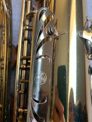 vintage 1972 Henri Selmer Paris Mark VI alto saxophone.  Orig lacquer 3