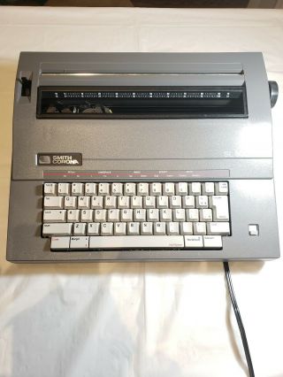 Smith Corona Sl 500 Electric Typewriter With Cover