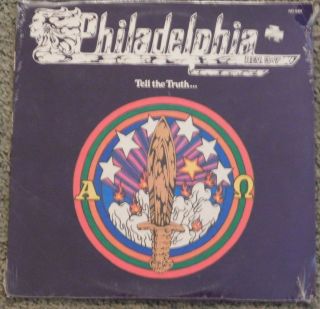 Philadelphia - Tell The Truth Lp Vinyl 1984 Patmos Christian Metal