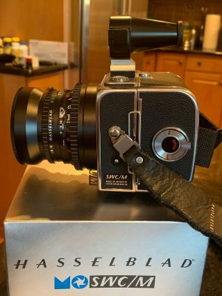Vintage Hasselblad Swc/m Plus Biogen Zeiss Lens Orig Box
