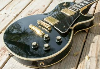 1977 Gibson Les Paul Custom Vintage Electric Guitar
