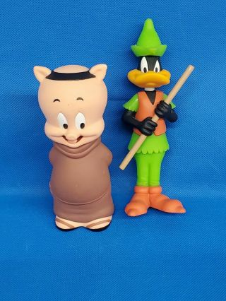 Looney Tunes Robin Hood Daffy Duck / Friar Tuck Porky Funko Loose Figures Only