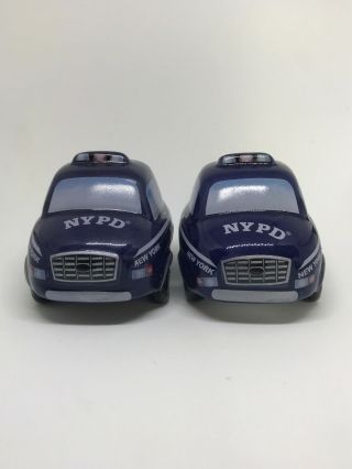 2007 York City Police Department Car Salt & Pepper Shaker Set.