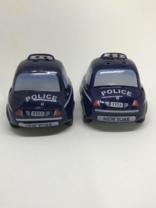 2007 York City Police Department Car Salt & Pepper Shaker Set. 2