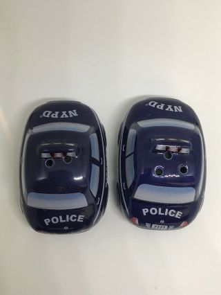 2007 York City Police Department Car Salt & Pepper Shaker Set. 3