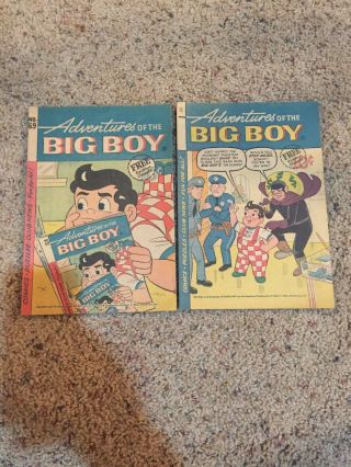 Vintage Adventures Of The Big Boy Comic Books 10 Cents